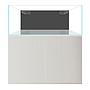 Blau Aquaristic Set Cubic Super Reef 122 Bianco Acquario Marino con Supporto 366 Litri