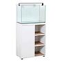 Zolux Acquario Aqua IdroMax Bianco 72 Completo con Supporto 63x35x127h cm