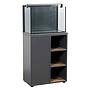 Zolux Acquario Aqua IdroMax Grigio 72 Completo con Supporto 63x35x127h cm