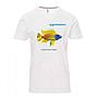 T-Shirt Uomo Aulonocara maleri Bianca Taglia L Cotone 100%