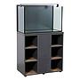 Zolux Acquario Aqua IdroMax Grigio 160 Completo con Supporto 83,5x45x130h cm