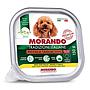 Morando Premium Piccola Taglia Umido Patè per Cani con Pollo Patate e Piselli 150gr
