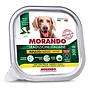 Morando Premium Adulto Umido Patè per Cani con Pollo Carote e Piselli 300gr