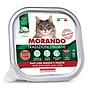 Morando Premium Adulto Umido Patè per Gatto con Manzo e Fegato 100gr
