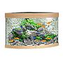 Juwel Acquario Trigon 190 Litri LED Light Wood  98,5x70x60H cm