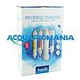 Aquili Impianto Osmosi NPS 50GPD 190litri al giorno a 4 stadi in linea con Filtro anti NO3 PO4 SiO